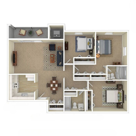 54 Cheswold Boulevard 1-3 Beds Apartment for Rent - Photo Gallery 10